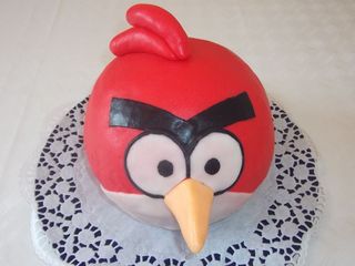 Angry birds torta