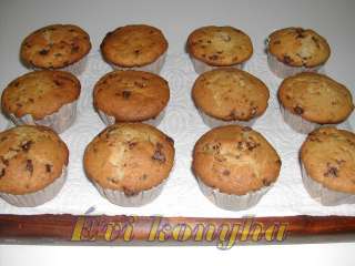 Csokis-banános muffin 9