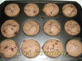 Csokis muffin 8