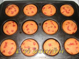 Görögdinnyés muffin 8