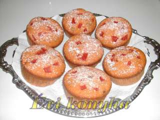 Görögdinnyés muffin