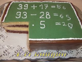 Marcipán matek torta - gesztenyés 21