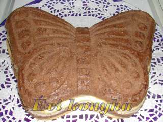 Marcipán pillangó torta - csokikrémes-gesztenyés 9