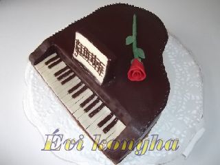 Zongora torta gesztenyés-csokis 30
